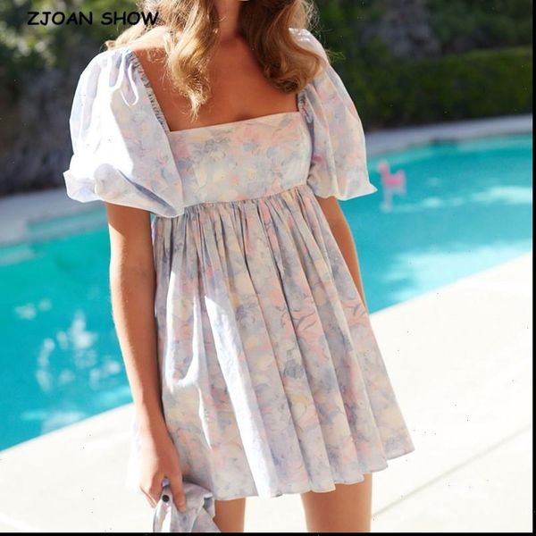 bright womens dresses like silk blue floral print ball gown dress puff sleeve retro women ruched pleated waist mini party, Black;gray
bright womens dresses like silk blue floral print ball gown dress puff sleeve retro women ruched pleated waist mini party, Black;gray