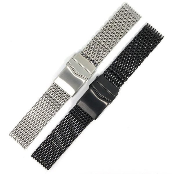 watch bands shadowshark 22mm band stainless steel solid silver black double press folding buckle strap 2021, Black;brown
watch bands shadowshark 22mm band stainless steel solid silver black double press folding buckle strap 2021, Black;brown