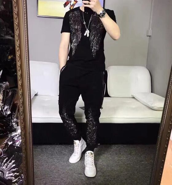 men's pants mens joggers casual fitness men sportswear rhinestones b sweatpants trousers 2021 jogger track, Black
men's pants mens joggers casual fitness men sportswear rhinestones b sweatpants trousers 2021 jogger track, Black