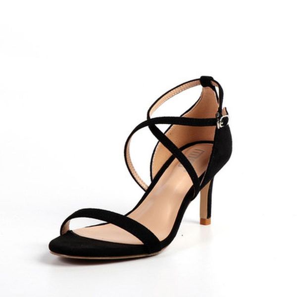 dress shoes women's sandals 2021 summer spring ankle straps high heel buckle thin super pumps ladies party women, Black
dress shoes women's sandals 2021 summer spring ankle straps high heel buckle thin super pumps ladies party women, Black