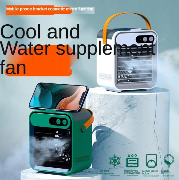electric fans usb mini refrigeration air conditioner household small cooler portable mobile humidification deskwater-cool fan
electric fans usb mini refrigeration air conditioner household small cooler portable mobile humidification deskwater-cool fan