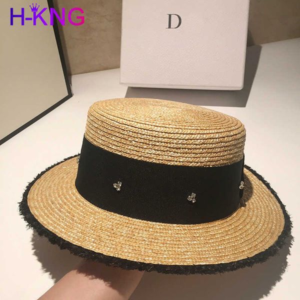 2021 summer ladies panama beach st hat delicate rhinestone ladies sun hat uv protection elegant ladies banquet hat x0707, Blue;gray
2021 summer ladies panama beach st hat delicate rhinestone ladies sun hat uv protection elegant ladies banquet hat x0707, Blue;gray
