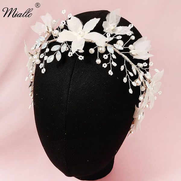 hair clips & barrettes miallo handmade flower pearl headband for women wedding accessories crystal bridal jewelry headwear bride headpiece, Golden;silver
hair clips & barrettes miallo handmade flower pearl headband for women wedding accessories crystal bridal jewelry headwear bride headpiece, Golden;silver