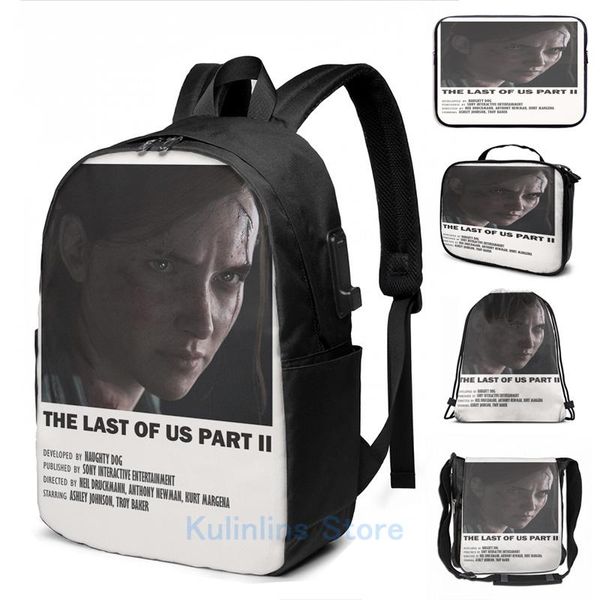 backpack funny graphic print the last of us part ii usb charge men school bags women bag travel laptop
backpack funny graphic print the last of us part ii usb charge men school bags women bag travel laptop