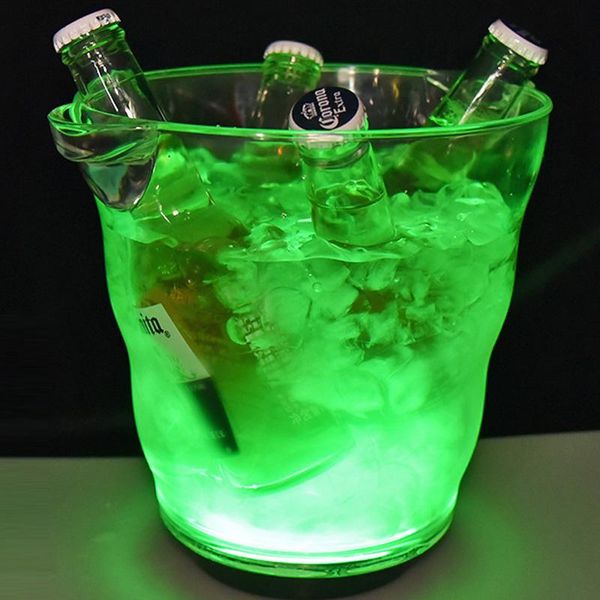 ice buckets and coolers 4.9l led bucket chargeable champagne beer wine cooler drink bottle holder color changing tub bar/outside/ho
ice buckets and coolers 4.9l led bucket chargeable champagne beer wine cooler drink bottle holder color changing tub bar/outside/ho