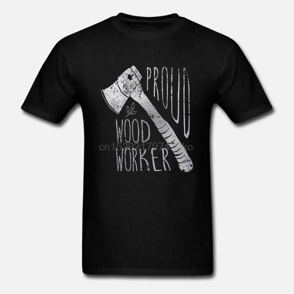 men's t-shirts proud wood worker machete axe lumber carpenter mens black t-shirt, White;black 
men's t-shirts proud wood worker machete axe lumber carpenter mens black t-shirt, White;black