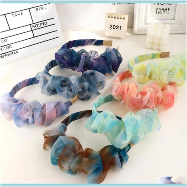 headbands jewelry fashion spring headband for women fresh tie-dye mesh pleated hairband adt individuality hair aessories turban drop deliver, Silver
headbands jewelry fashion spring headband for women fresh tie-dye mesh pleated hairband adt individuality hair aessories turban drop deliver, Silver