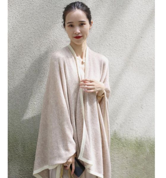 scarves pure color cashmere sweater big cloak coat cover classic rice camel shawl scarf women, Blue;gray
scarves pure color cashmere sweater big cloak coat cover classic rice camel shawl scarf women, Blue;gray
