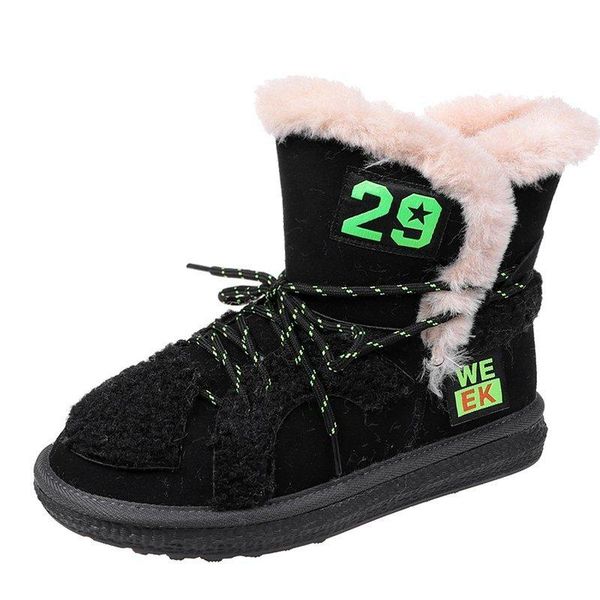 boots 2021 snow women ankle winter warm fur shoes for australia classic style flat heel solid ladies, Black
boots 2021 snow women ankle winter warm fur shoes for australia classic style flat heel solid ladies, Black