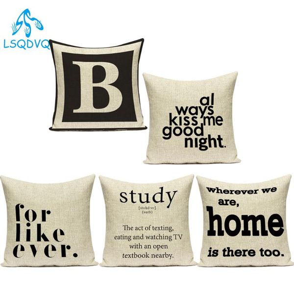 cushion/decorative pillow cotton linen black white letter always kiss me decorative pillows sofa cushion cover geometric pillowcase for home
cushion/decorative pillow cotton linen black white letter always kiss me decorative pillows sofa cushion cover geometric pillowcase for home