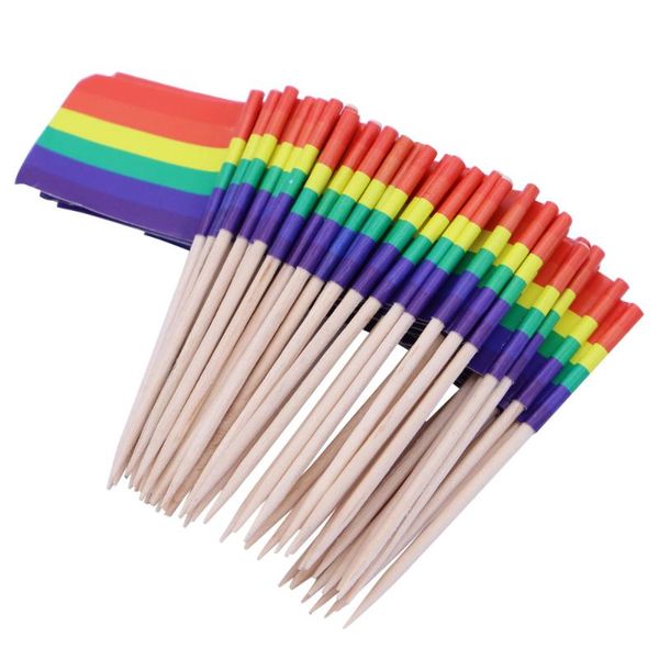 forks pack of 100 racing flag toothpicks picks appetizer fruit sticks for cocktail party - rainbow
forks pack of 100 racing flag toothpicks picks appetizer fruit sticks for cocktail party - rainbow