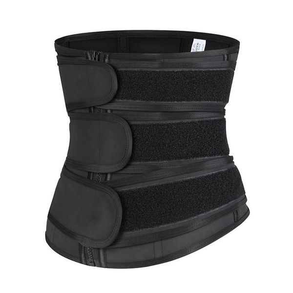 women's shapers high waist latex 9 steel bones trainer 3 belts corset slimming plus size sheath belly hooks zips, Black;white
women's shapers high waist latex 9 steel bones trainer 3 belts corset slimming plus size sheath belly hooks zips, Black;white