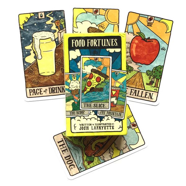 78card food fortunes tarot oracles divination entertainment parties deck board game and a variety of options games individual
78card food fortunes tarot oracles divination entertainment parties deck board game and a variety of options games individual