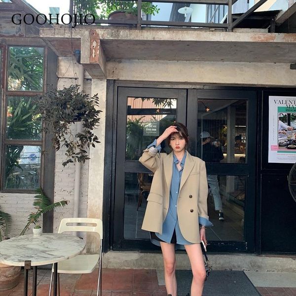 spring and autumn temperament blazers women fashionable for long sleeve casual women's suits, White;black
spring and autumn temperament blazers women fashionable for long sleeve casual women's suits, White;black