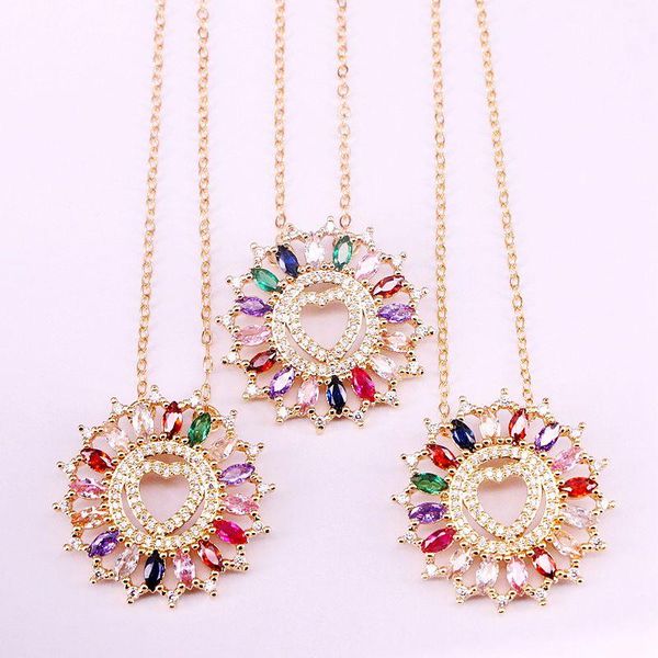 pendant necklaces 10pcs, 28mm, gold color rainbow colorful cz charm micro pave heart in round necklace cubic zirconia statement, Silver
pendant necklaces 10pcs, 28mm, gold color rainbow colorful cz charm micro pave heart in round necklace cubic zirconia statement, Silver