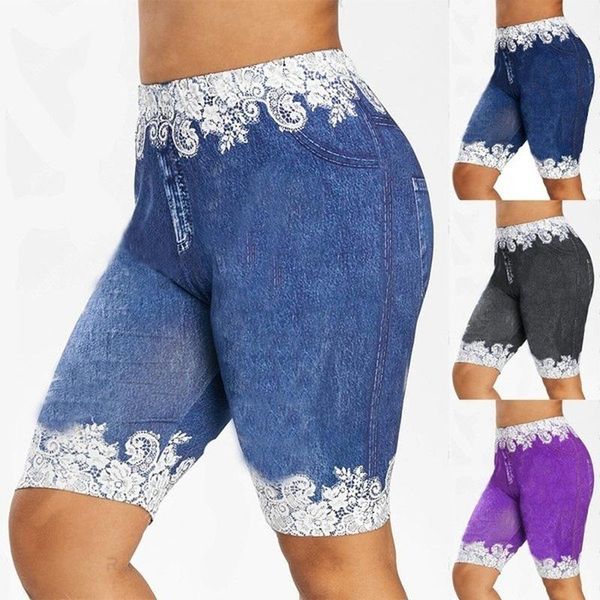shorts women plus size pants leggings summer fake denim ladies short floral printed high waist female women's, White;black
shorts women plus size pants leggings summer fake denim ladies short floral printed high waist female women's, White;black