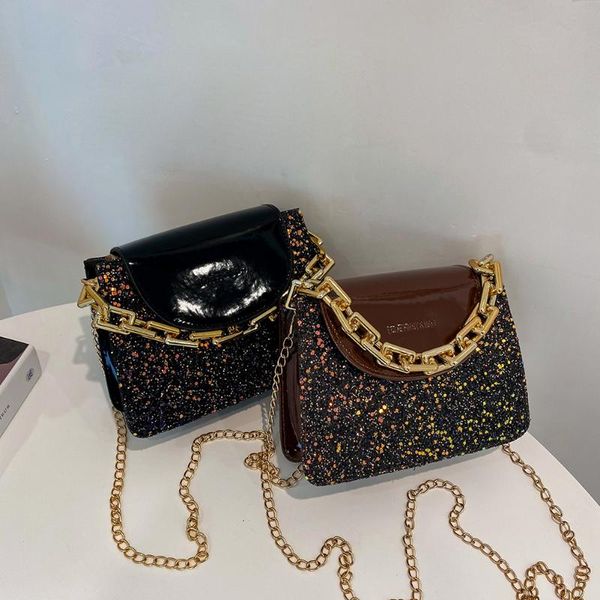 evening bags fashion thick chain sequins shoulder crossbody for women pu leather messenger bag casual ladies small handbags flap satchel
evening bags fashion thick chain sequins shoulder crossbody for women pu leather messenger bag casual ladies small handbags flap satchel