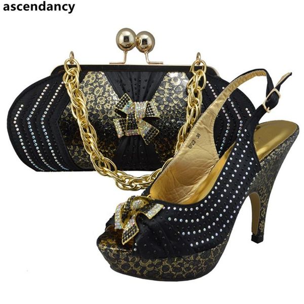dress shoes latest design designer women luxury 2021 and bag set in italy fashion shoe matching for nigeria party, Black
dress shoes latest design designer women luxury 2021 and bag set in italy fashion shoe matching for nigeria party, Black