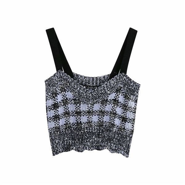 elegant women plaid tweed camis fashion ladies square collar sweet female streetwear short girls chic 210427, White
elegant women plaid tweed camis fashion ladies square collar sweet female streetwear short girls chic 210427, White