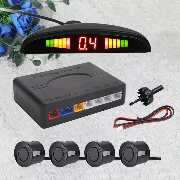 set of reversing 4 probe buzzing led parking sensor back up monitor system (black) car rear view cameras& sensors
set of reversing 4 probe buzzing led parking sensor back up monitor system (black) car rear view cameras& sensors