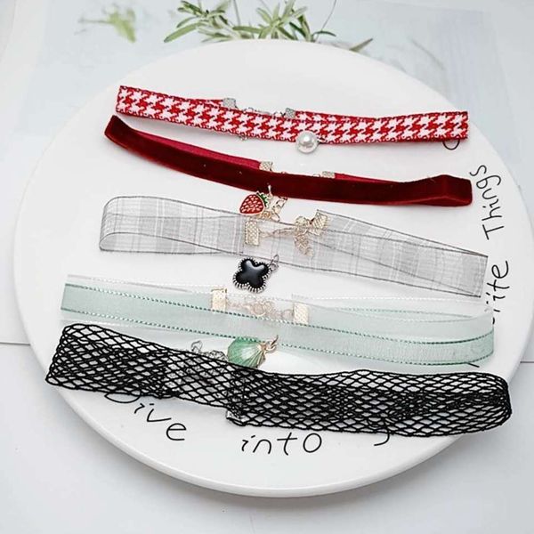 harajuku collarbone chain women's simple short neckb student necklace japanese and korean collar neck accessories, Black
harajuku collarbone chain women's simple short neckb student necklace japanese and korean collar neck accessories, Black