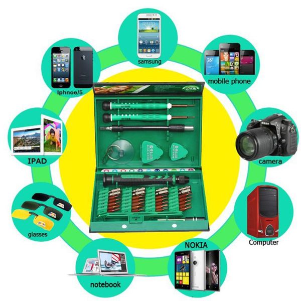 cell phone repairing tools 38 in1 watchmaker accessories repair tool alloy steel multifunctional accurate screwdriver set computer for iphon
cell phone repairing tools 38 in1 watchmaker accessories repair tool alloy steel multifunctional accurate screwdriver set computer for iphon