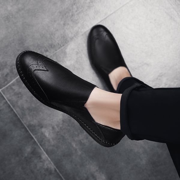 casual sneaker men sport shoes mens boots loafers leather mens leisure sneakers man fashion sports flat, Black
casual sneaker men sport shoes mens boots loafers leather mens leisure sneakers man fashion sports flat, Black
