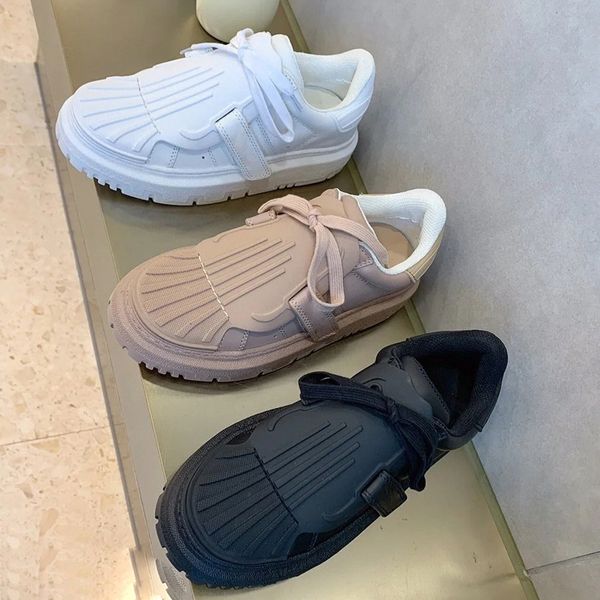 spring shell head small white shoes women's versatile leather thick bottom inner elevated leisure sports single, Black
spring shell head small white shoes women's versatile leather thick bottom inner elevated leisure sports single, Black