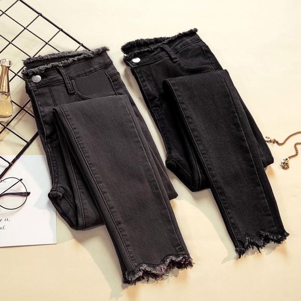 women's jeans woman high waist skinny plus size tassel mom ankle-length black female gray denim pencil pants, Blue
women's jeans woman high waist skinny plus size tassel mom ankle-length black female gray denim pencil pants, Blue