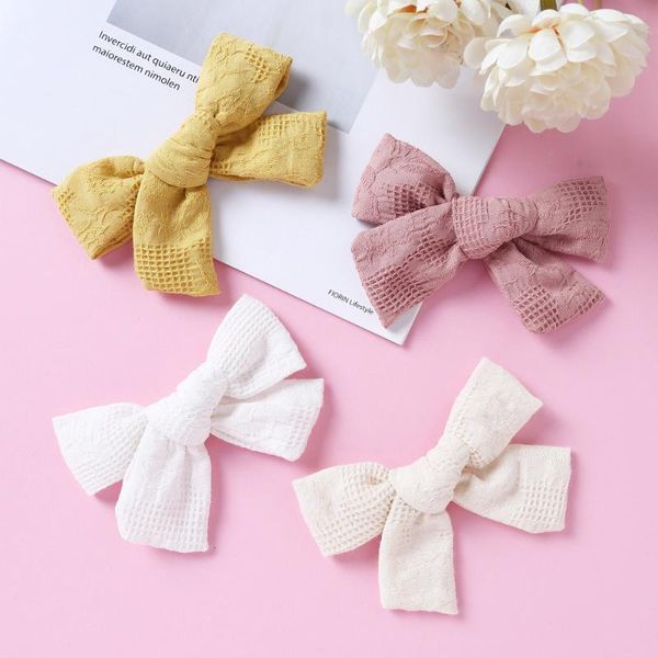 pcs/lot, plaid linen cotton hair bows with clip for girls dot bow barrettes kid baby hairpins headwear accessories, Slivery;white
pcs/lot, plaid linen cotton hair bows with clip for girls dot bow barrettes kid baby hairpins headwear accessories, Slivery;white