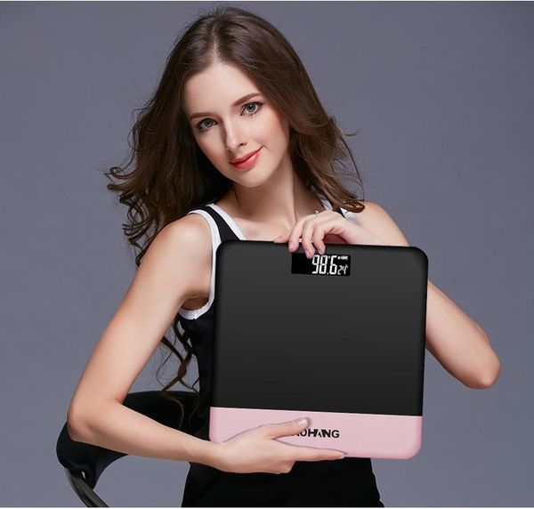 original 180kg 4 colors temperature floor scales household upscale digital body weighing scale smart lcd pesa ah-6 bathroom & kitchen
original 180kg 4 colors temperature floor scales household upscale digital body weighing scale smart lcd pesa ah-6 bathroom & kitchen