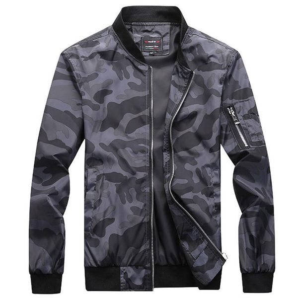 men's jackets m-7xl 2021 autumn camouflage male coats camo bomber jacket mens brand clothing outwear plus size j864, Black;brown
men's jackets m-7xl 2021 autumn camouflage male coats camo bomber jacket mens brand clothing outwear plus size j864, Black;brown