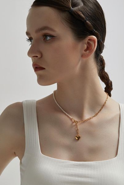 chokers timeless wonder fancy natural pearl heart choker necklace women boho ins trendy designer jewelry party versatile egirl rare 5118, Golden;silver
chokers timeless wonder fancy natural pearl heart choker necklace women boho ins trendy designer jewelry party versatile egirl rare 5118, Golden;silver
