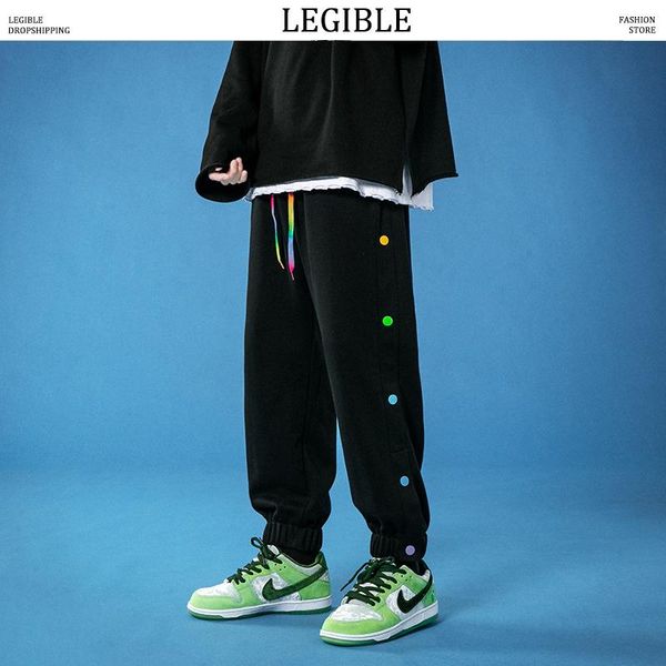 spring autumn casual harem pants men loose sweatpants solid ankle-length man men's, Black
spring autumn casual harem pants men loose sweatpants solid ankle-length man men's, Black