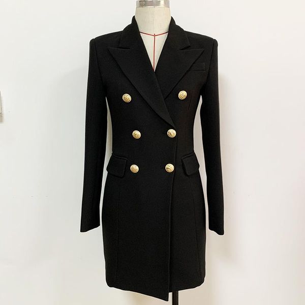 casual dresses nice designer stylish women's long sleeve zip back notched collar lion buttons double breasted blazer dres, Black;gray
casual dresses nice designer stylish women's long sleeve zip back notched collar lion buttons double breasted blazer dres, Black;gray