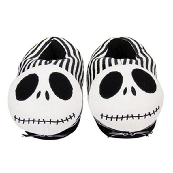 the nightmare before christmas jack skellington plush shoes home house winter slippers for women men stuffed toys 28cm, Black
the nightmare before christmas jack skellington plush shoes home house winter slippers for women men stuffed toys 28cm, Black