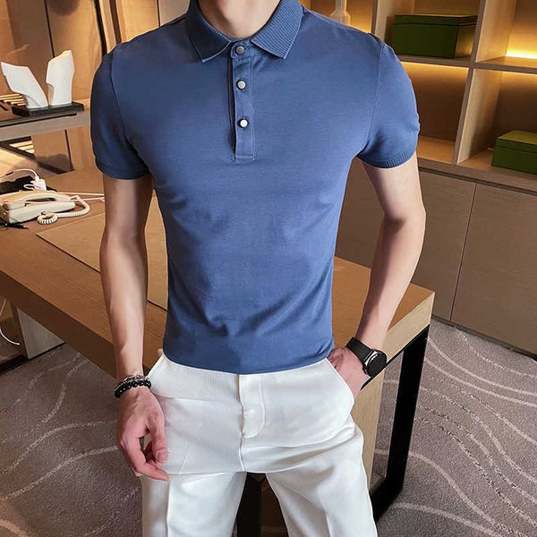 summer mens short sleeve polos shirts casual slim fit 100% cotton lapel polo fashion streetwear male clothes m-4xl 210527, White;black
summer mens short sleeve polos shirts casual slim fit 100% cotton lapel polo fashion streetwear male clothes m-4xl 210527, White;black
