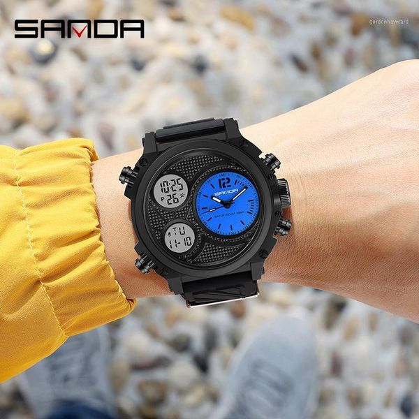 men's sports watch fashion waterproof watches electronic digital quartz clocks stylish military army led wristwatches, Slivery;brown
men's sports watch fashion waterproof watches electronic digital quartz clocks stylish military army led wristwatches, Slivery;brown