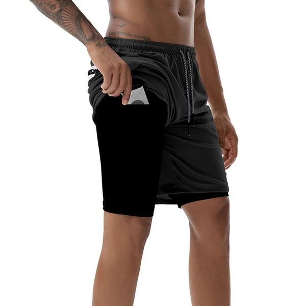 men's 2 in 1 joggers shorts security pockets double with pocket fitness solid camo workout, White;black
men's 2 in 1 joggers shorts security pockets double with pocket fitness solid camo workout, White;black