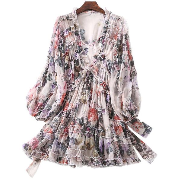 casual dresses runway summer women's fashion dress holiday party beach attractive v-neck fantastic ruffle folds print mini, Black;gray
casual dresses runway summer women's fashion dress holiday party beach attractive v-neck fantastic ruffle folds print mini, Black;gray
