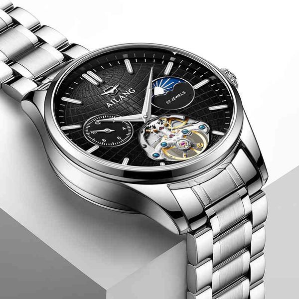 luxury sports and leisure mark automatic watches men mechanical tours steel waterproof relogio masculino ailang 8607dl, Slivery;brown
luxury sports and leisure mark automatic watches men mechanical tours steel waterproof relogio masculino ailang 8607dl, Slivery;brown