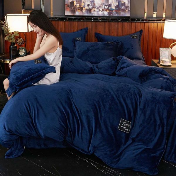 be run directly by a manufacturer four piece set of plush net red three tatami bedding
be run directly by a manufacturer four piece set of plush net red three tatami bedding