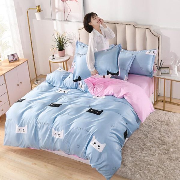 blue luxury 3/4pcs mulberry silk bedding set cat duvet cover sets quilt flat sheet pillowcases twin full king
blue luxury 3/4pcs mulberry silk bedding set cat duvet cover sets quilt flat sheet pillowcases twin full king