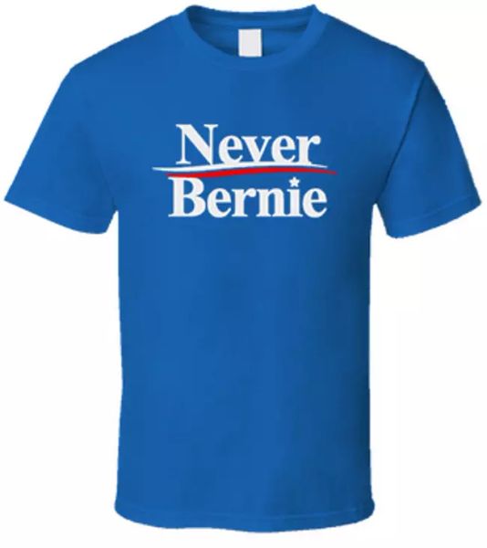 never bernie t-shirt democratic socialist sanders tshirt 2020 tee shirt, White;black
never bernie t-shirt democratic socialist sanders tshirt 2020 tee shirt, White;black