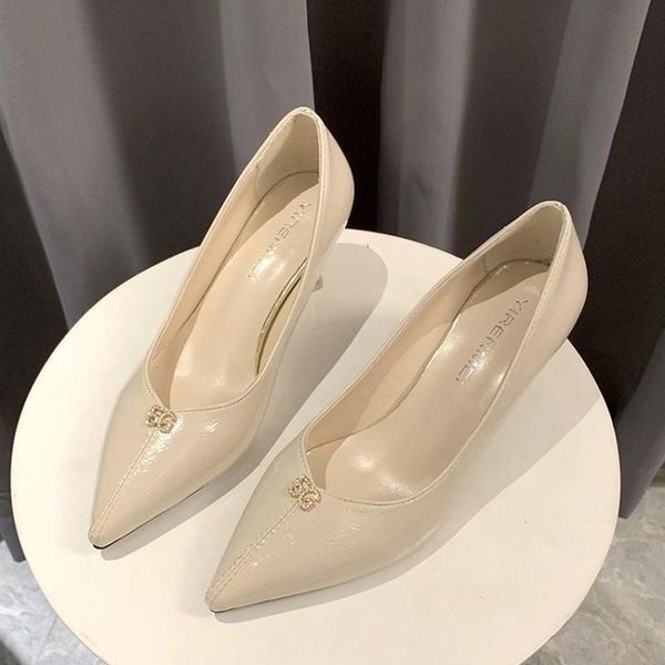 dress shoes 2021 women pumps fashion spring summer women's high heels shallow mouth pointed ol pump y16-07, Black
dress shoes 2021 women pumps fashion spring summer women's high heels shallow mouth pointed ol pump y16-07, Black
