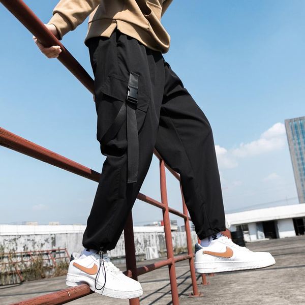 hip hop joggers cargo pants men harem multi-pocket ribbons man sweatpants streetwear casual mens s-4xl men's, Black
hip hop joggers cargo pants men harem multi-pocket ribbons man sweatpants streetwear casual mens s-4xl men's, Black