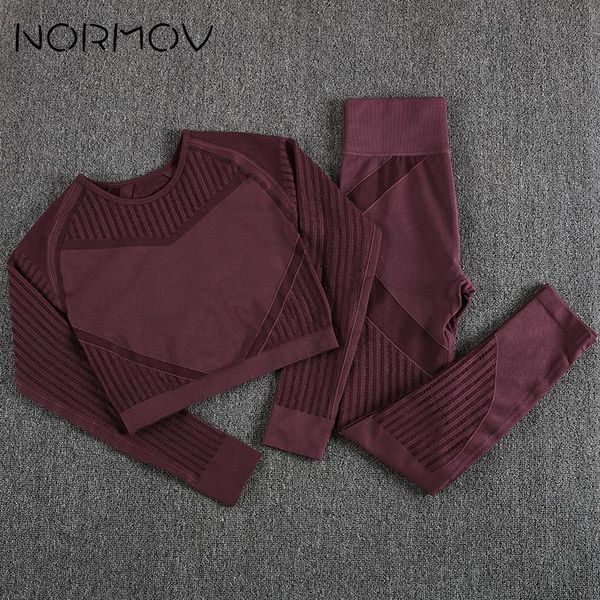 yoga outfit normov long sleeve gym clothing seamless sport set workout running leggings and breathable fitness suits
yoga outfit normov long sleeve gym clothing seamless sport set workout running leggings and breathable fitness suits