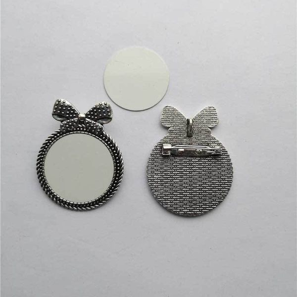 sublimation blank pins brooches retro vintage bow ancient silver pin jewelry transfer printing consumables 18pcs/lot, Gray
sublimation blank pins brooches retro vintage bow ancient silver pin jewelry transfer printing consumables 18pcs/lot, Gray