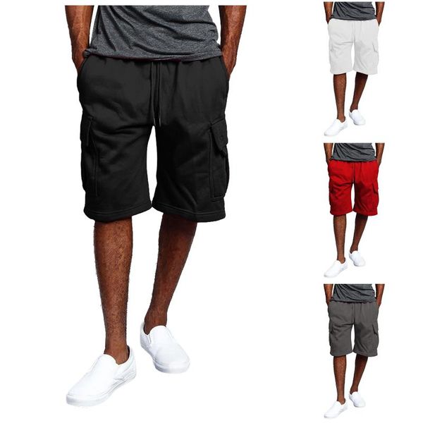 men's shorts summer casual multi-pocket loose straight tooling five-point pantalones cortos de hombre pantalon 2021, White;black
men's shorts summer casual multi-pocket loose straight tooling five-point pantalones cortos de hombre pantalon 2021, White;black