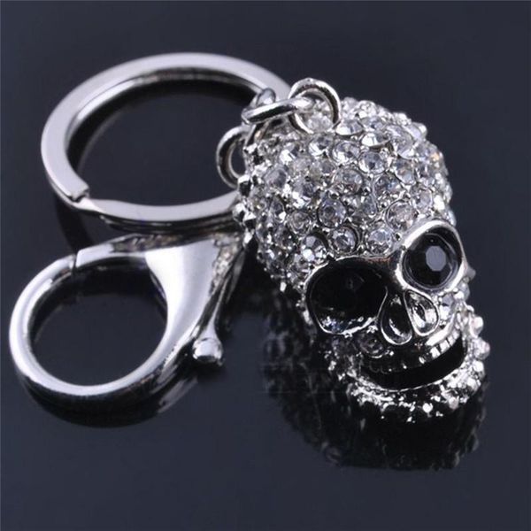 keychains retro fashion full rhinestone skull pendant keychain hip-hop crystal 3d head key ring bag decoration llaveros, Silver
keychains retro fashion full rhinestone skull pendant keychain hip-hop crystal 3d head key ring bag decoration llaveros, Silver